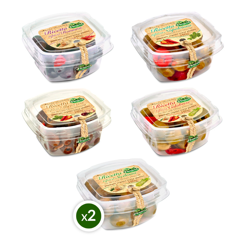 vaschette da 250g e 125g